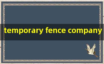  temporary fence company tampa
